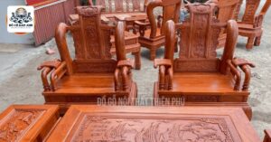 giá bàn ghế đồng kỵ gỗ hương