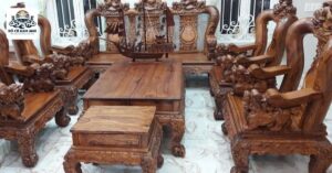 Bàn ghế gỗ cũ chợ Tốt3