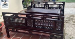 Bán trường kỷ gỗ gụ cũ3