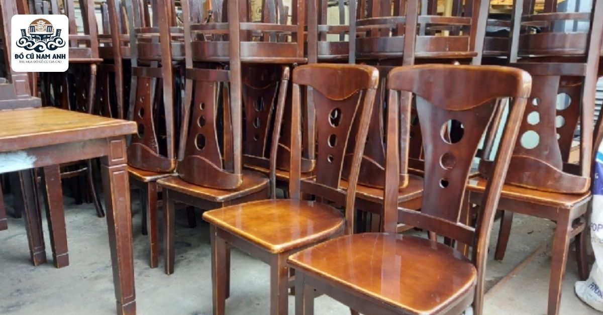 Ghế gỗ cũ giá rẻ TPHCM 3