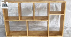 Kệ sách bằng gỗ cũ 3