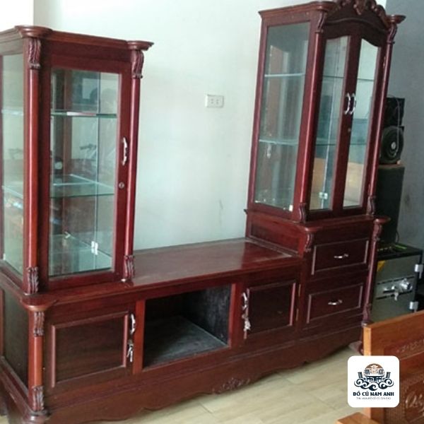 Kệ tivi gỗ cũ giá rẻ1