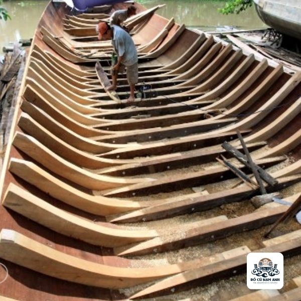 Xuồng gỗ cũ2