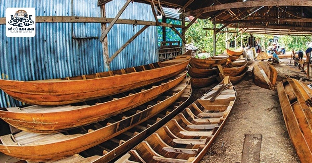 Xuồng gỗ cũ3