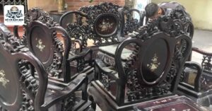 Bán bộ bàn ghế gỗ trắc cũ3
