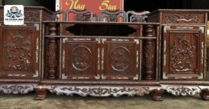 Bán tủ gỗ gụ cũ 3