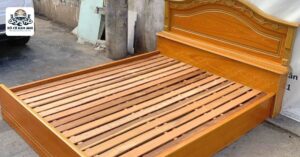 mua giường gỗ cũ tại Gia Lâm 3