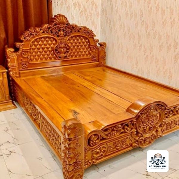 Thu mua giường gỗ cũ tại Mỹ Đức 2
