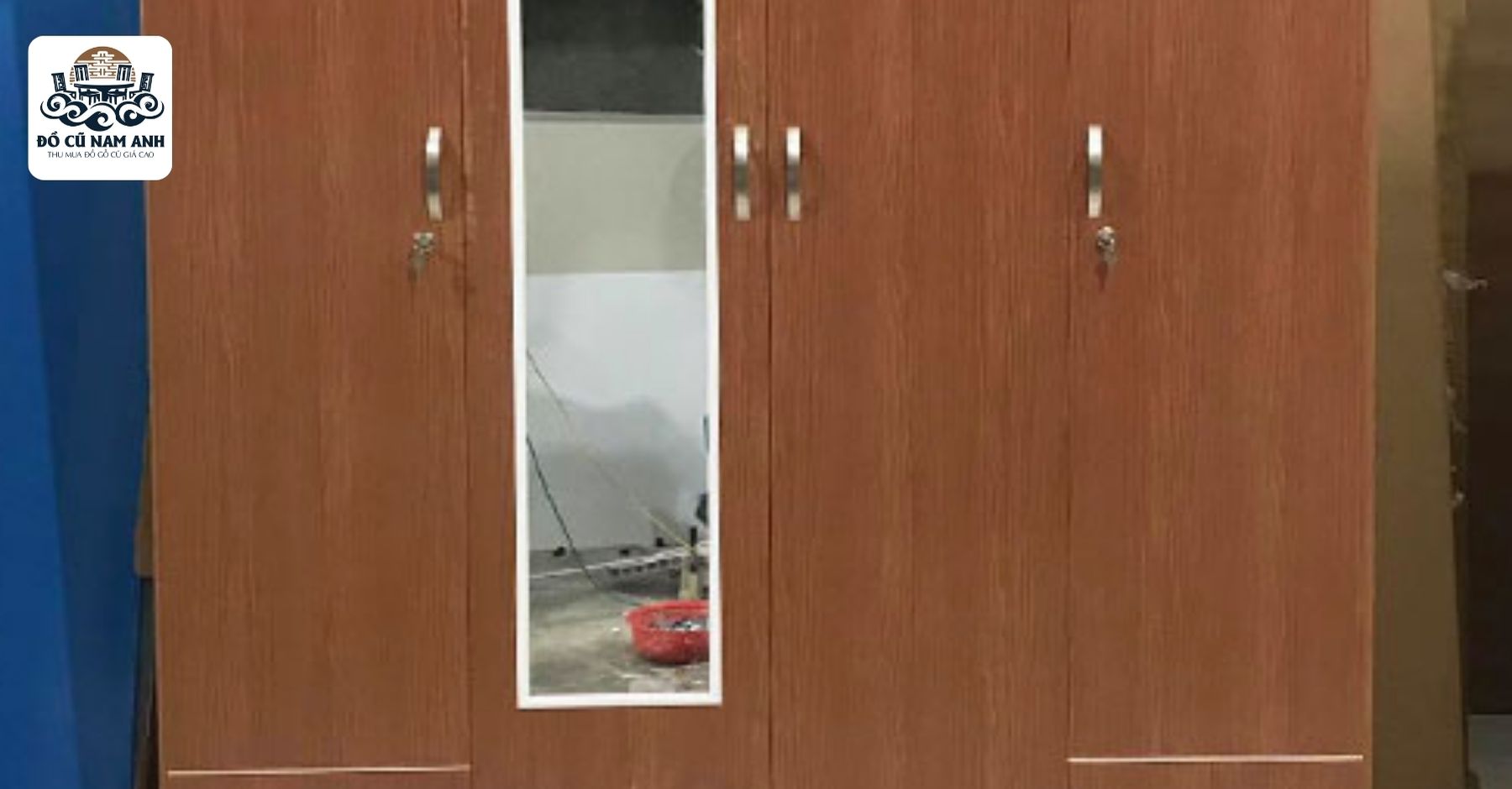 Mua tủ quần áo cũ tại Mê Linh 2