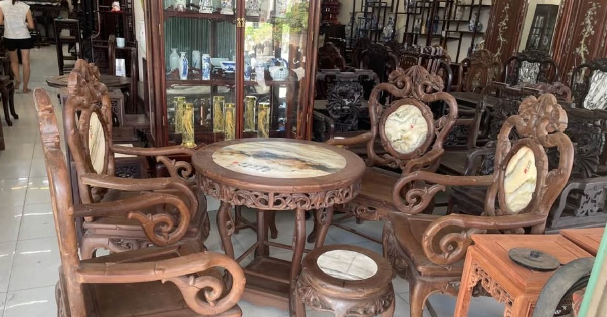 Thu mua đồ gỗ hương cũ 3