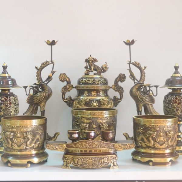 Thu Mua Bộ Ấm Đồng2