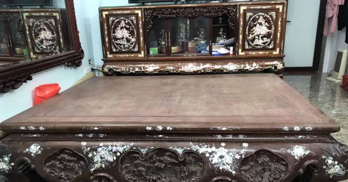 Thu Mua Sập Gụ, Tủ Gỗ Cổ3