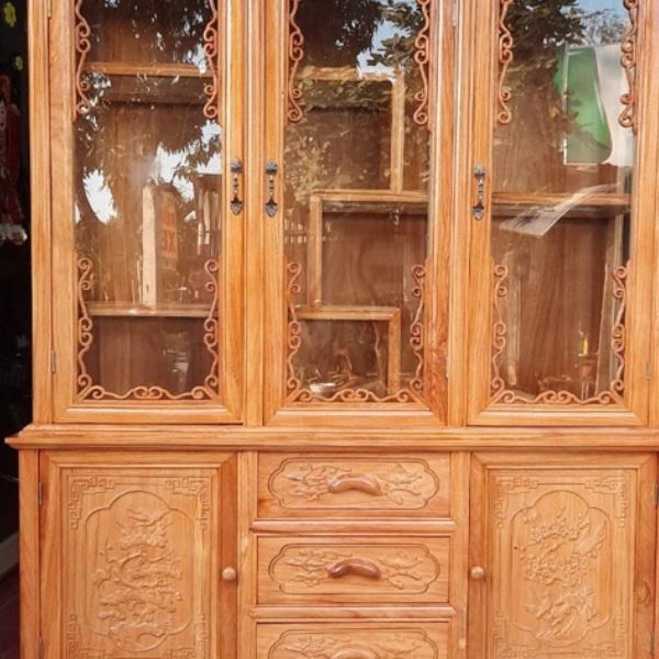 Thu mua tủ gỗ mỹ nghệ cũ2