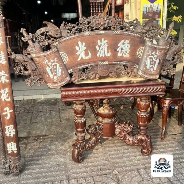 Thu mua câu đối gỗ cũ2