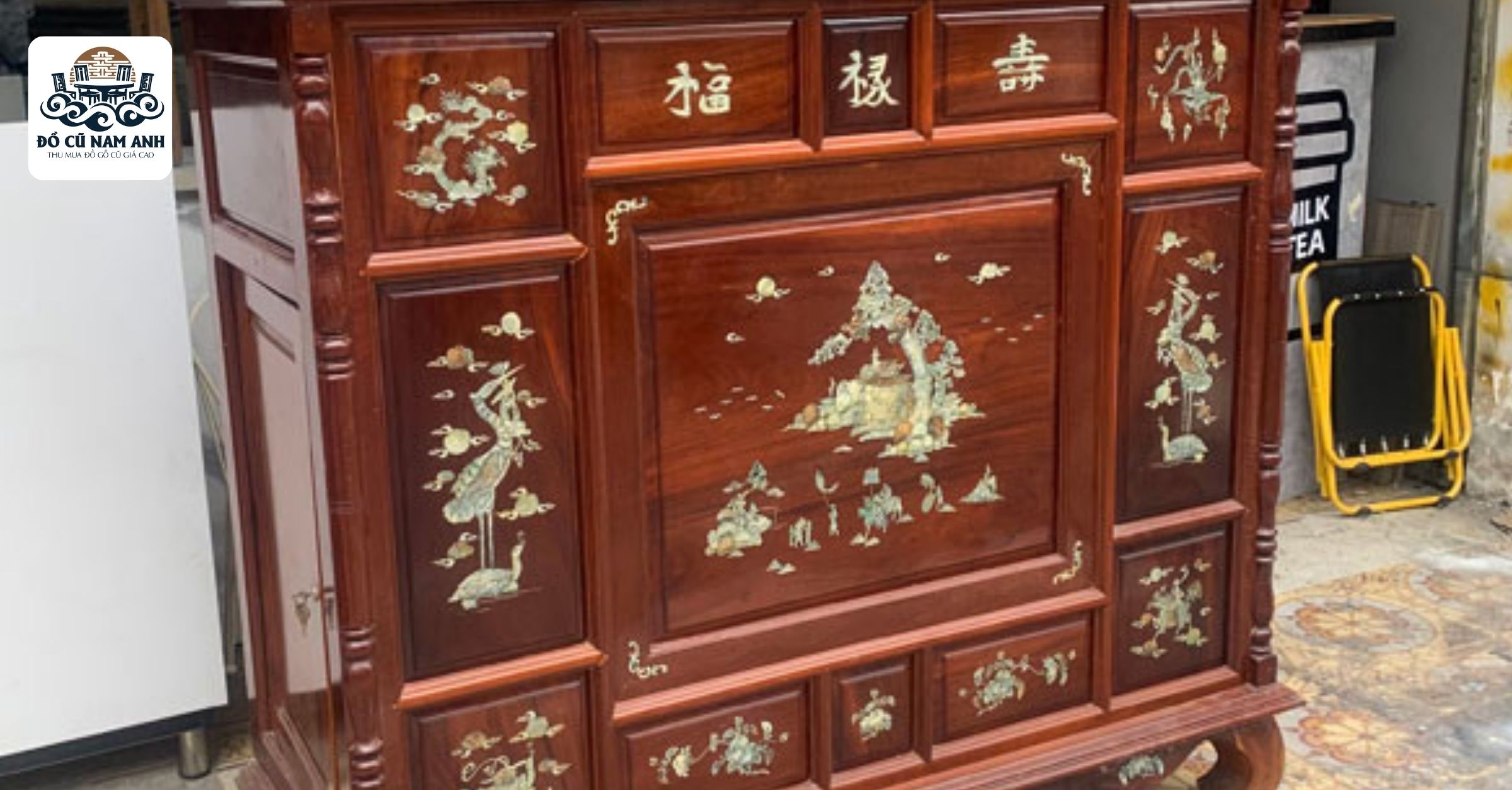 Tủ Gỗ Cũ3