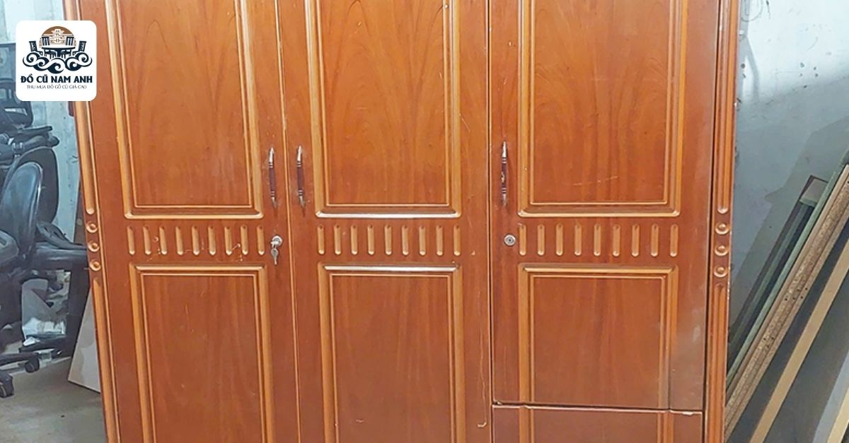 tủ quần áo gỗ cũ3