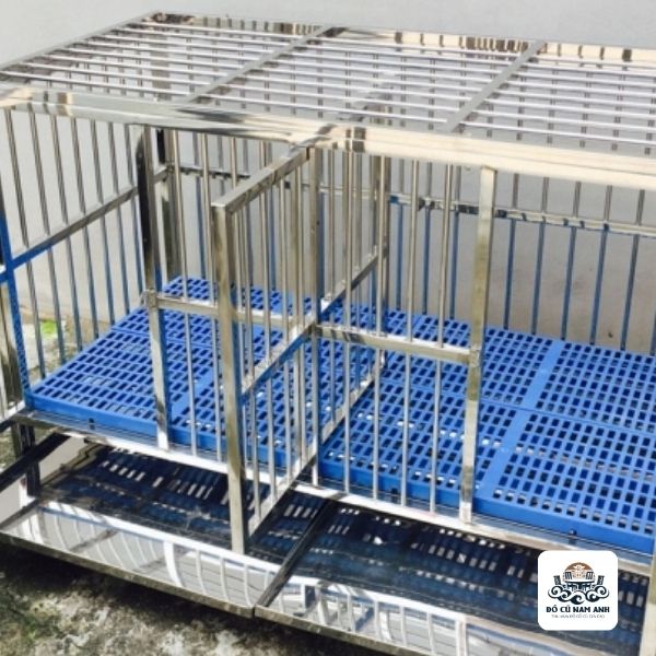 Chuồng Chó Inox Cũ1