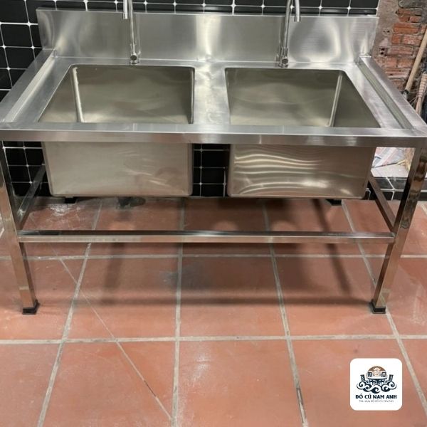 chậu rửa inox cũ3