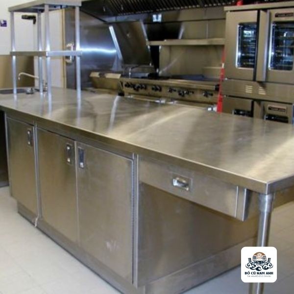 Bàn bếp inox cũ thanh lý3