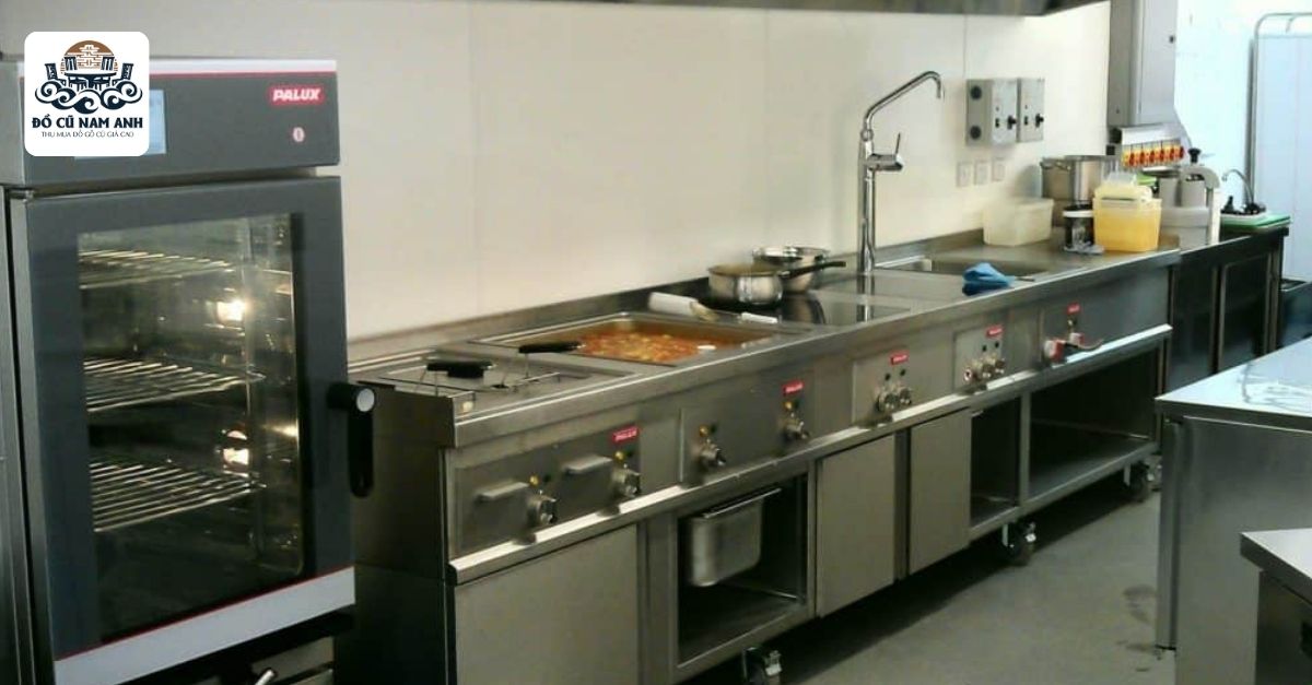 Bàn bếp inox cũ thanh lý