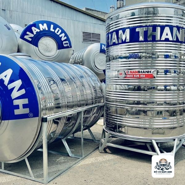 Bồn inox cũ thanh lý1