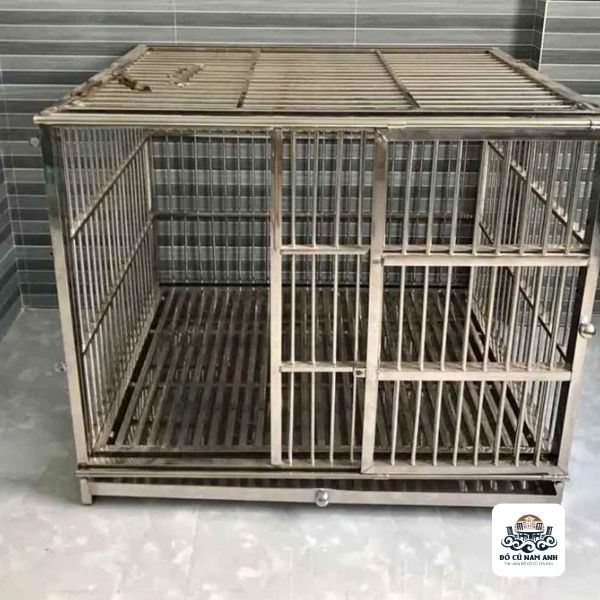 Chuồng Chó Inox Cũ2