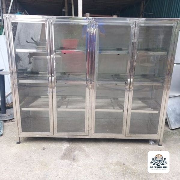 Kệ chén inox cũ 3