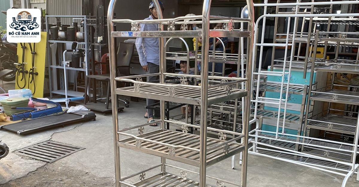 Kệ Inox Cũ