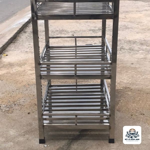 Kệ inox cũ thanh lý 2