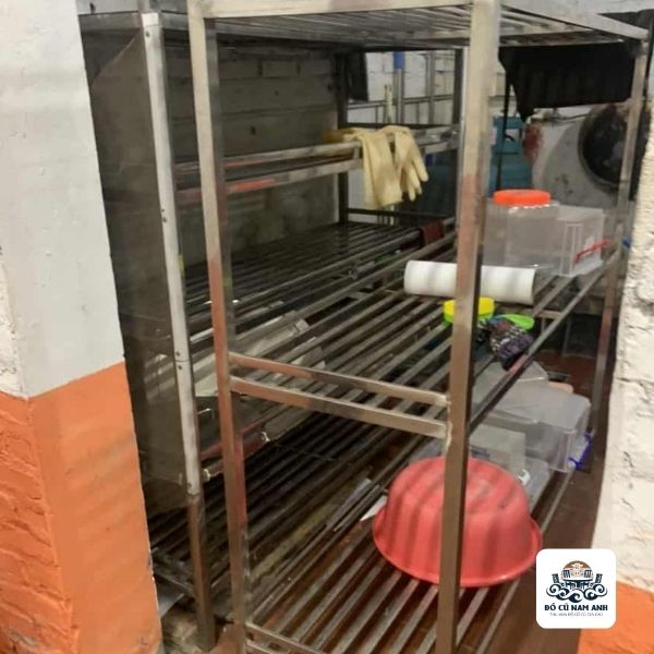 Kệ inox cũ thanh lý 3