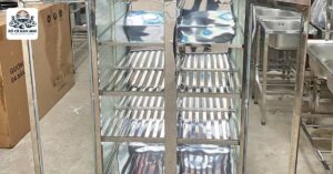 Kệ inox cũ thanh lý