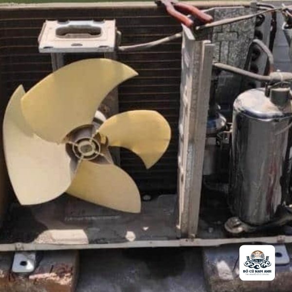 Quạt cục nóng điều hòa cũ 3
