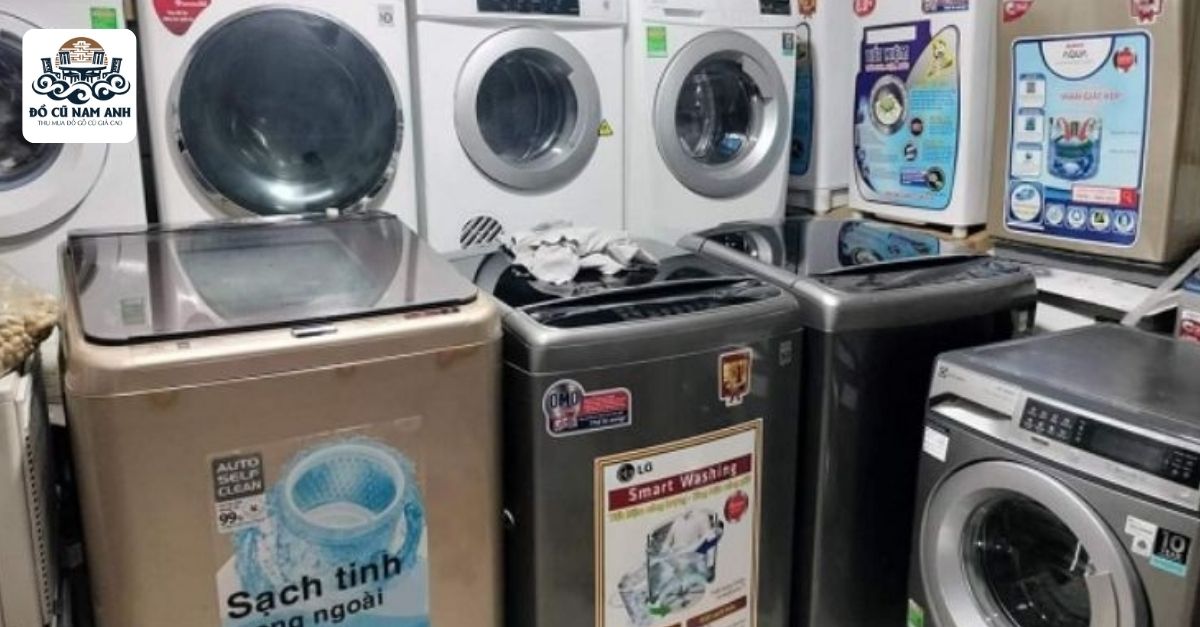 Mua máy giặt cũ 